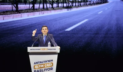 Ak Parti Antalya Büyükşehir Belediye Başkan adayı Hakan Tütüncü, projelerini açıkladı