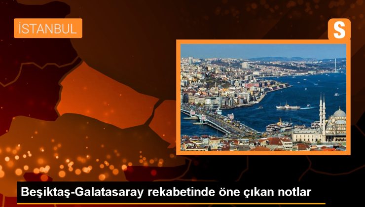 Beşiktaş-Galatasaray rekabetinde öne çıkan notlar