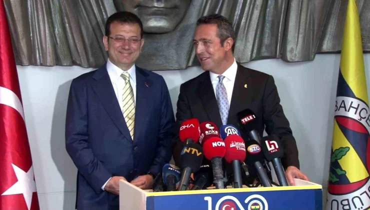 İBB Başkanı İmamoğlu, Fenerbahçe Spor Kulübüne Ziyaret Gerçekleştirdi