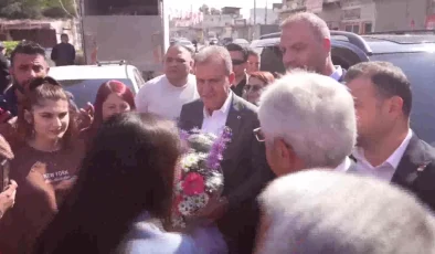 Mersin Büyükşehir Belediye Başkanı Vahap Seçer’in Yenice Seçim Koordinasyon Merkezi Açıldı
