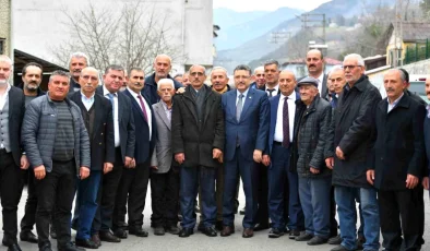 AK Parti Trabzon Büyükşehir Belediye Başkan Adayı Ahmet Metin Genç, ORKENT çalışanlarıyla buluştu