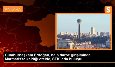 Cumhurbaşkanı Erdoğan, Marmaris’te STK ve kanaat önderleriyle bir araya geldi