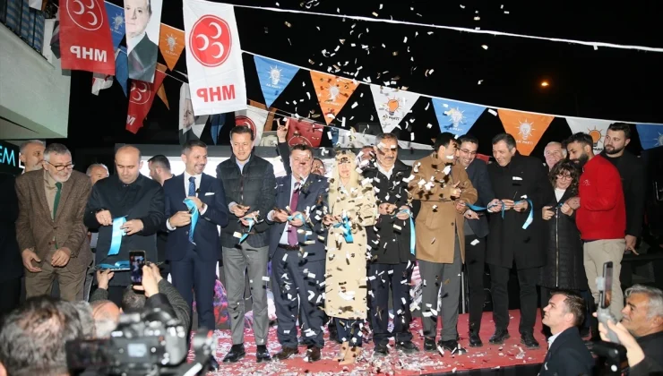 Eskişehir’de Cumhur İttifakı Seçim İrtibat Bürosu açıldı