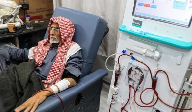 Gazze’de İsrail Saldırıları Sonucu Böbrek Hastaları Ölümle Karşı Karşıya