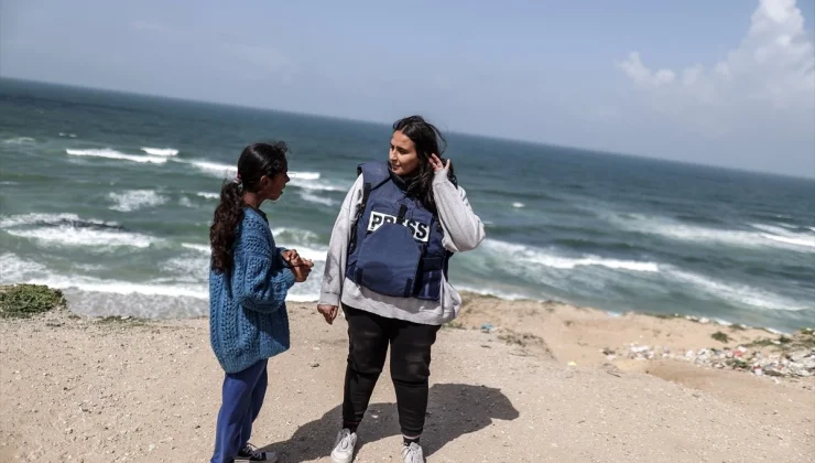 Gazze’deki Kadın Gazeteciler İsrail’in Savaş Suçlarını Dünyaya Duyuruyor
