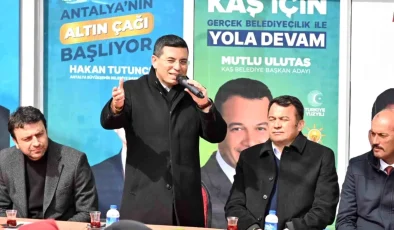 Hakan Tütüncü, Antalya’da seçim çalışmalarına devam ediyor