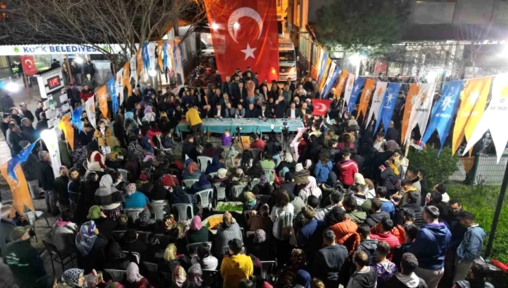 Köşk Belediye Başkanı Nuri Güler, AK Parti’ye Açık Gönderme Yaptı