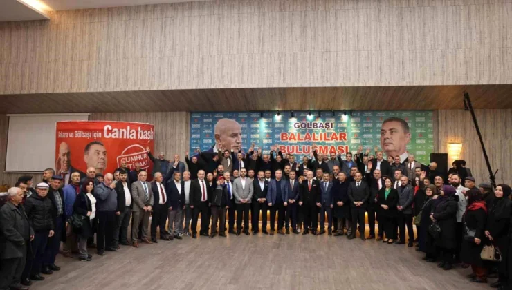 MHP ve AK Parti Gölbaşı’da Balalı vatandaşlarla bir araya geldi