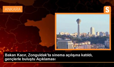 Sanayi ve Teknoloji Bakanı Zonguldak’ta Sinema Açılışına Katıldı