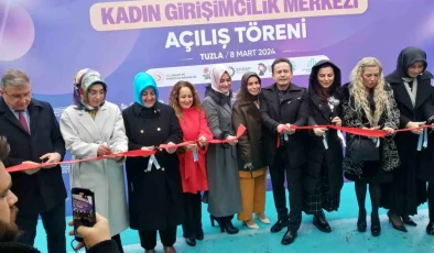 Tuzla Belediyesi Kadın Girişimcilik Merkezi 8 Mart’ta açıldı
