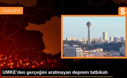 UMKE Gönüllüleri Deprem Tatbikatı Gerçekleştirdi