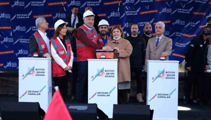 Adana’da Kadın Akademisi Açıldı ve Kent Meydanı 5. Etap Temeli Atıldı