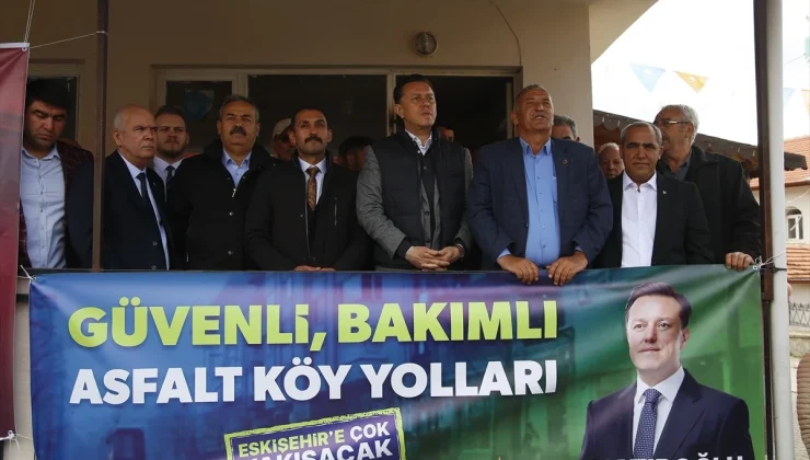 AK Parti Eskişehir Büyükşehir Belediye Başkan adayı Nebi Hatipoğlu, Alpu ilçesini ziyaret etti