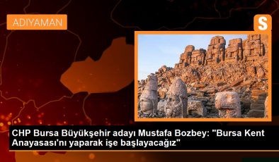 CHP Bursa Büyükşehir adayı Mustafa Bozbey: “Bursa Kent Anayasası’nı yaparak işe başlayacağız”