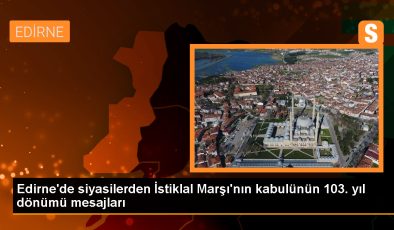 Cumhur İttifakı Edirne Belediye Başkan Adayı Belgin İba İstiklal Marşı’nın Kabulü ve Mehmet Akif Ersoy’u Anma Günü Dolayısıyla Mesaj Yayımladı