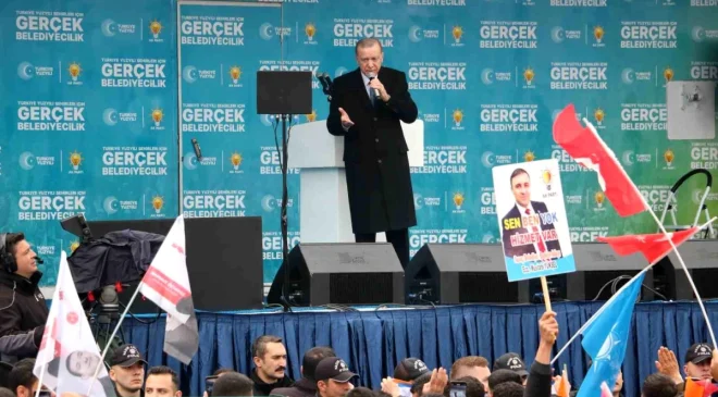 Cumhurbaşkanı Erdoğan: Hiç kimsenin gölgemizde yürüyüp seçim kaybettirmesine rıza göstermeyiz
