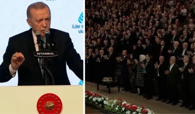 Cumhurbaşkanı Erdoğan, İlim Yayma Vakfı Genel Kurulu’nda konuşma yaptı