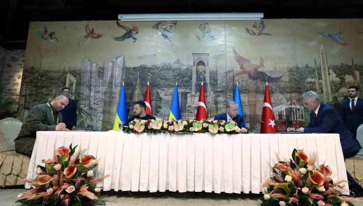 Cumhurbaşkanı Erdoğan ve Ukrayna Cumhurbaşkanı Zelenskiy İstanbul’da kritik bir zirve gerçekleştirdi