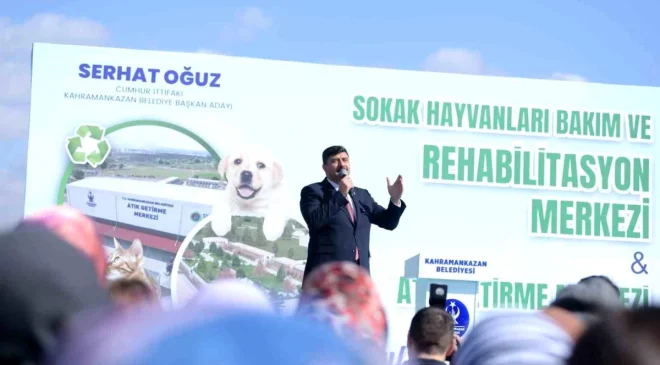 Kahramankazan Belediyesi, Sokak Hayvanları Bakım ve Rehabilitasyon Merkezi ve Atık Getirme Merkezi’nin açılışını coşkuyla gerçekleştirdi