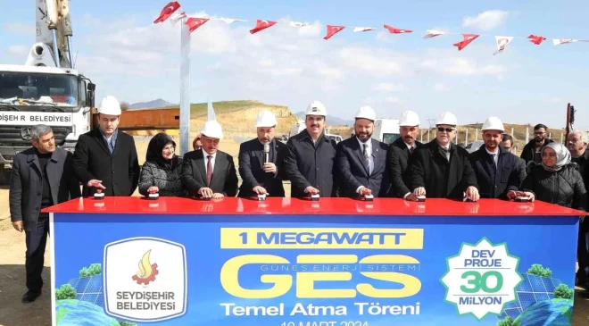 Konya Büyükşehir Belediyesi Seydişehir’e Güneş Enerji Sistemi Kazandırıyor