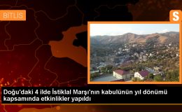 Van, Hakkari, Bitlis ve Muş’ta İstiklal Marşı ve Mehmet Akif Ersoy’u Anma Günü programları düzenlendi