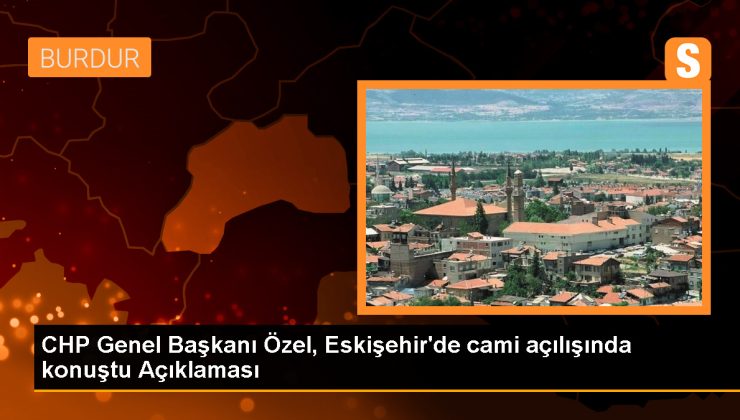 CHP Genel Başkanı Özgür Özel, Filistin’deki zulme dikkat çekti