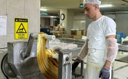 Kocaeli’de 5 pişmaniye üreticisi 10 ülkede damakları tatlandırıyor