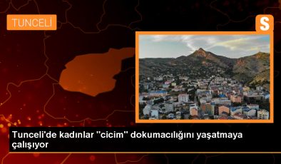 Tunceli’de Açılan Kursla Kadınlar Kaybolmaya Yüz Tutmuş El Dokumalarını Gelecek Nesillere Aktarıyor