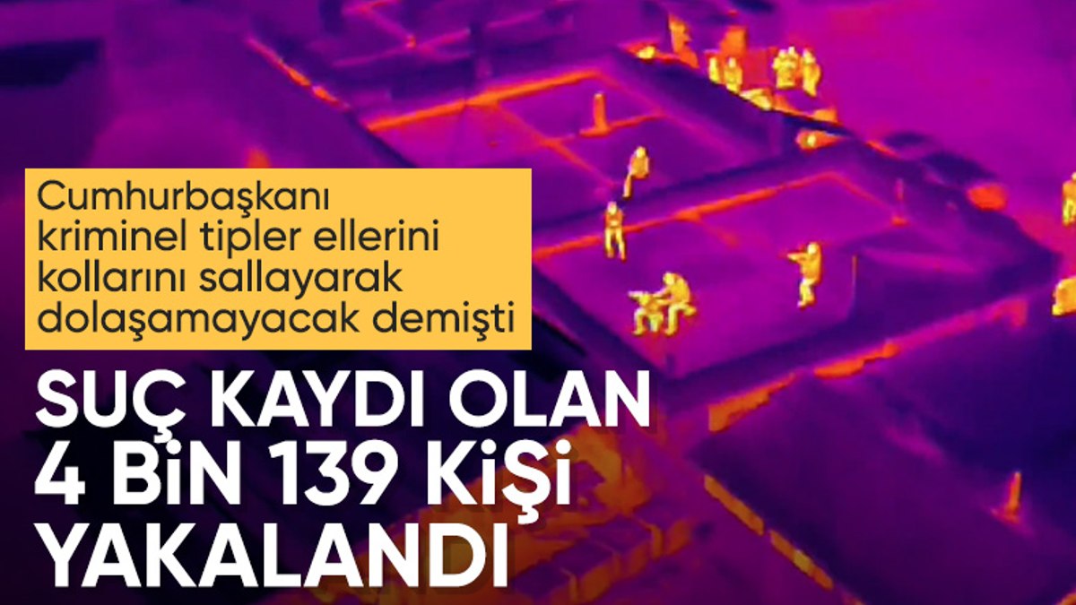 81 ilde Çember-23 operasyonları: 4 bin 139 gözaltı